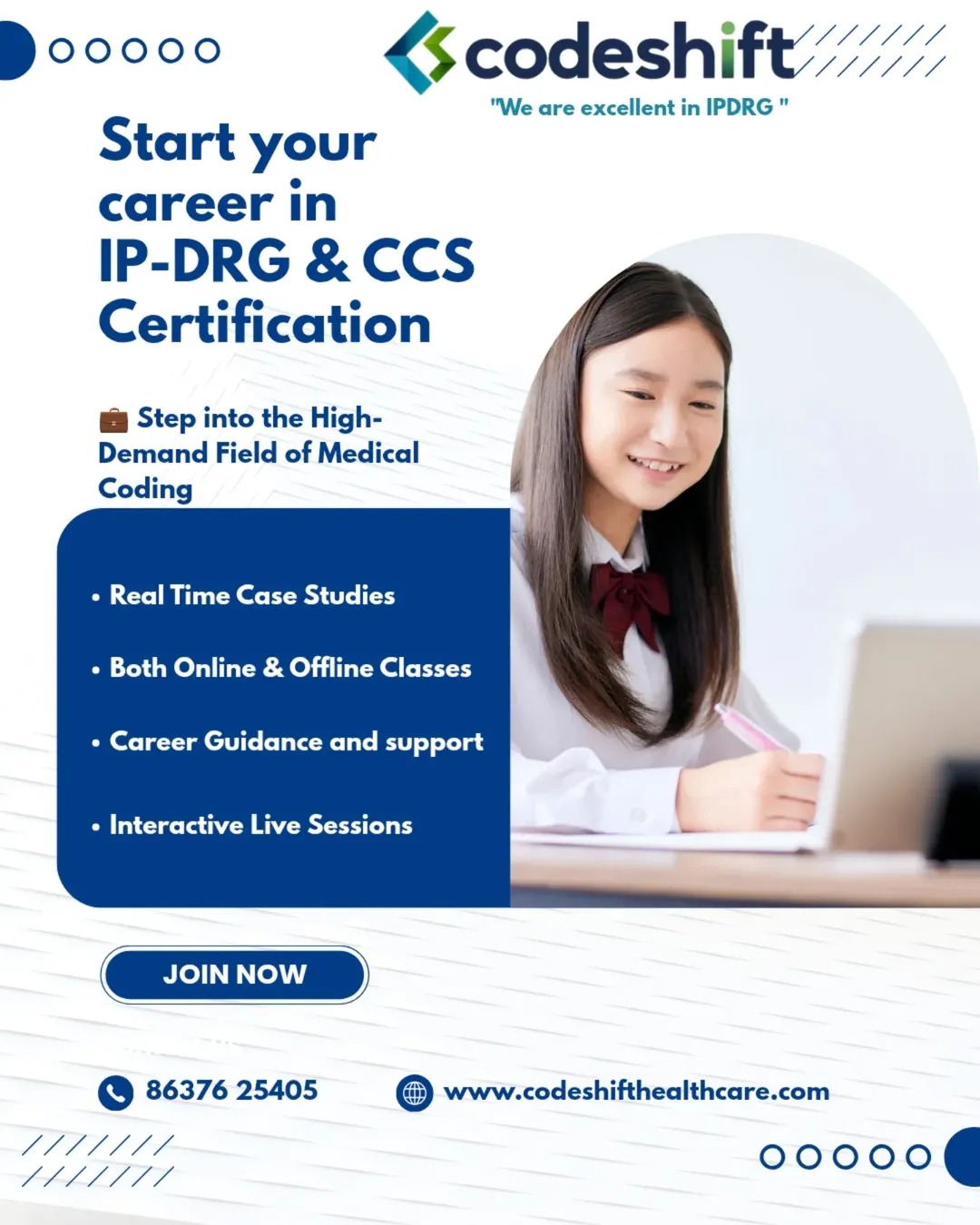 Coding workshop session